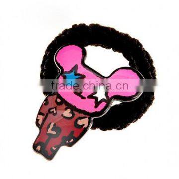 New scrunchy Headwear High Elastic Hair Rope Korea Cartoon Hair Band Head Hair Accessories Rubber Band