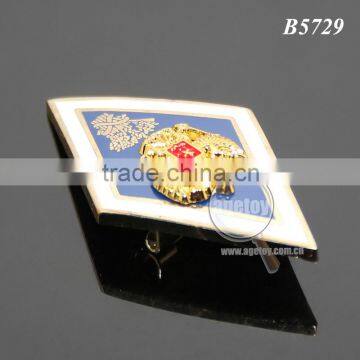 High Quality Russia Moscow University School Uniform Badge Gold Emboss Eagle Souvenir Metal Custom Made Lapel Pin photo-5