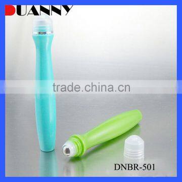 5Ml-25Ml Plastic Roll On Bottle For Eye Cream With Colored Plastic Lid