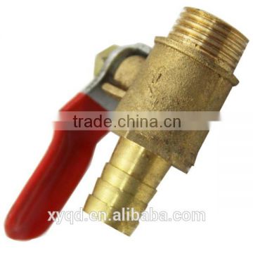 Forged full port brass ball valve with lever handle