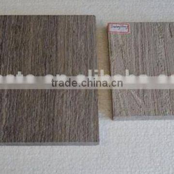 Hot Chinese Grey Wooden Veins Marble Tumbled Surface Tile, Slab