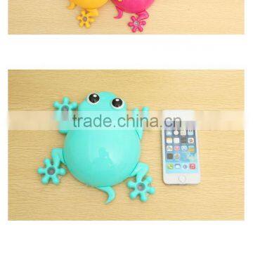 J334 House Lizard Powerful Suction Plastic Toothbrush Holder photo-4
