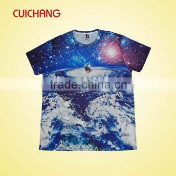 Hot Sale Fashion Sublimation tee shirt,Printing tee shirt