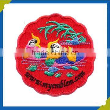 custom noon cake shape plentiful thrill of a romance embroidery patches