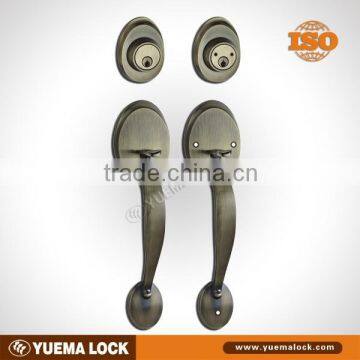 71219-AB-ETHigh quality Double Cylinder Grip door handle lock