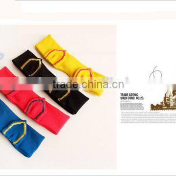 Children Headwear Korea Baby Cute Knit Headband With Embroidery Ear photo-3