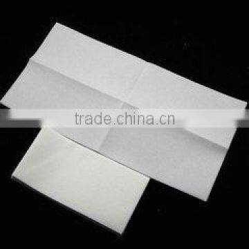 Linen-Feel Guest Towels / Disposable Cloth-Like Tissue Paper Hand Napkins, White Towel