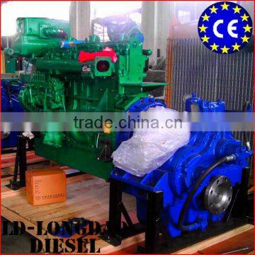 CE Approved LD6M320ZC 320hp 2100rpm Water Cooled Diesel Boat Engine