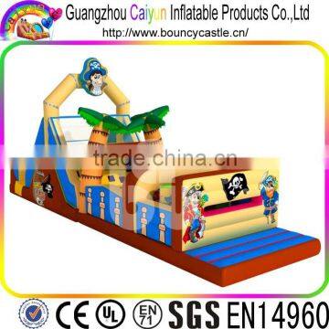 2014 New Design Inflatable Pirate Ship Obstacle Course