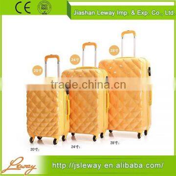 Hot china products wholesale pc + abs trolley bags