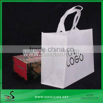 Sinicline Customized Small non-woven bag for gift packingSinicline Customized endurable and stable white non-woven bag