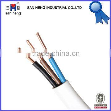 pvc insulated and sheathed Flat cable bvvb