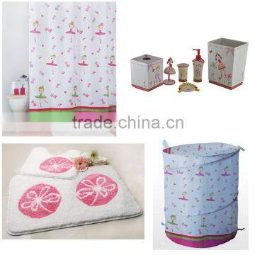 Fashion promotional Houseware accessories matching bathroom set