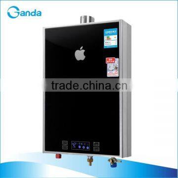 Wall Mounted Black Tempered Glass Water Heater