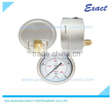 Widely Used Capsule Mbar Pressure Gauge