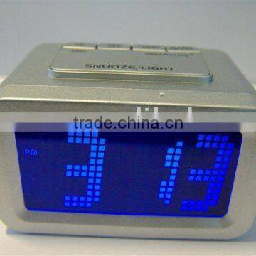 inverse display lcd smart light clock