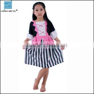 Halloween Caribbean Pirate pink girl Costume