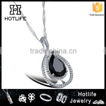 Copper Jewelry Fashionable 2016 Micro Pave Stone Pendants