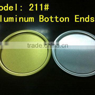 211#(65.3mm) aluminum bottom lids supplier