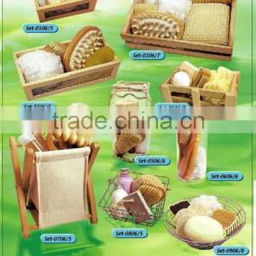 wooden bath set-2