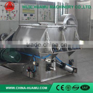 China gold supplier customized animal feed double shaft mixer