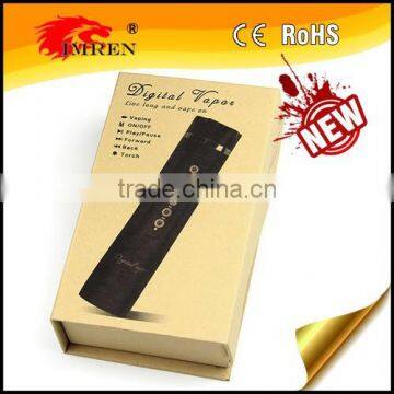 Mechanical mod DV vapor mod vapor e cigarette DV best vaporizer mod with MP3 function