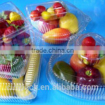 clamshell packing for fruit