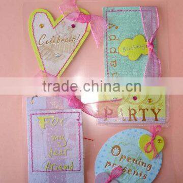 Handmade sticker for scrapbooking& carding making