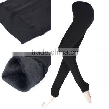 90071 In-stock warm fuzzy leggings winter