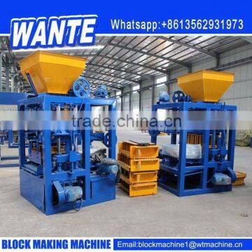 WANTE BRAND QT4-24 Masa Full Automatic Concrete Block Machine Price From China Supplier photo-3