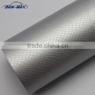 Super Stretchable PVC Removable Alligator Skin Car Vinyl Wrap