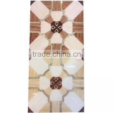 Foshan decorative polished crystal tiles 3d flooring supplies