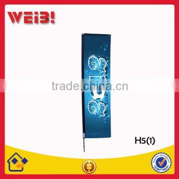 Wholesale Rectangular Portable Advertising Beach Flag Pole