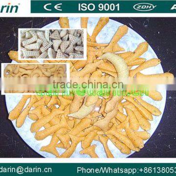 Single Screw Factory Supply Snack Food Make Device, 3d Pellet Snack Machine