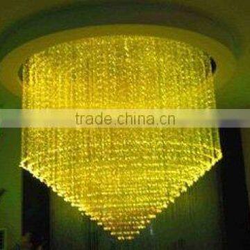 optical fiber chandelier