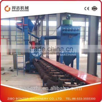 Dustless Automatic QG Seamless Steel Pipe Shot Blasting Machine Price photo-3