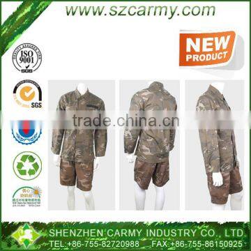 The newest cotton & polyester durable army cyprus camo shirt & pants custom camouflage military uniforms