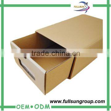 Slide open corrugated storage carton box price