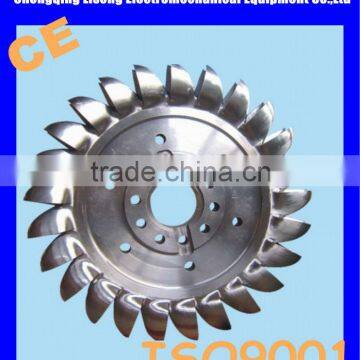 pelton turbine generator / water turbine / stainless steel runner