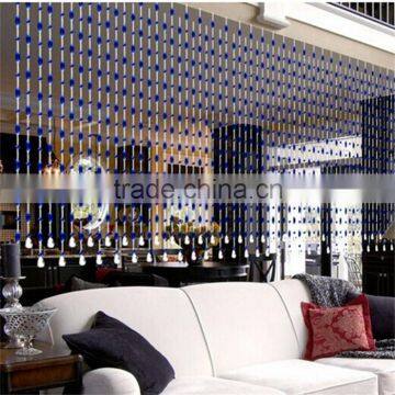 China supplier crystal glass door bead curtains for home decor