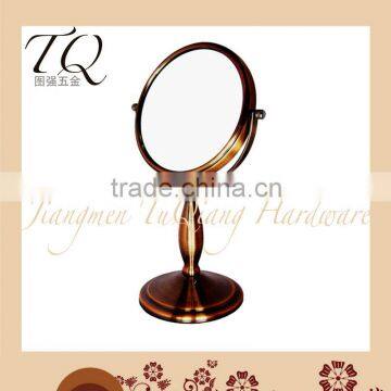 Iron with red bronze antique mirror tiles