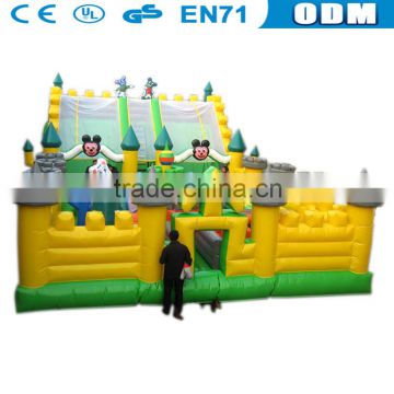 Lanqu Top Quality Gaint Outdoor Inflatable combo for Kids