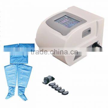 Portable 3 in 1 Pressotherapy Body Slimming Beauty Machine EMS Electro Stimulation Body De-toxin Sauna Treatment