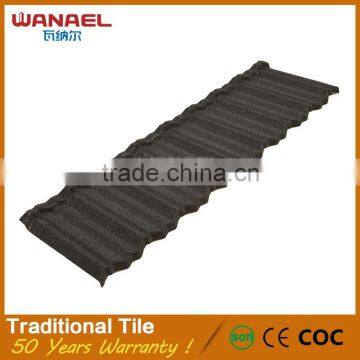 Wanael CE SON ISO certifications customized colors fire proof red roof tile edging for sale