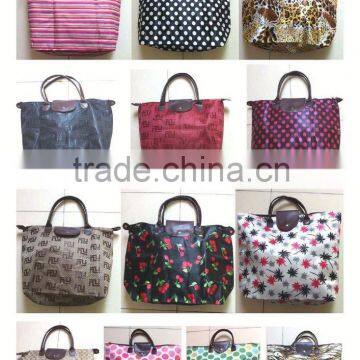 Lovely Canvas Shoulder Bag Shopping Tote Bag With Side Pockets for Sales photo-3