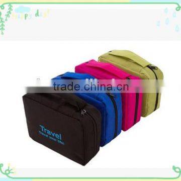 outdoor foldable cosmetic Hanging Travel Toiletry travel storage bag