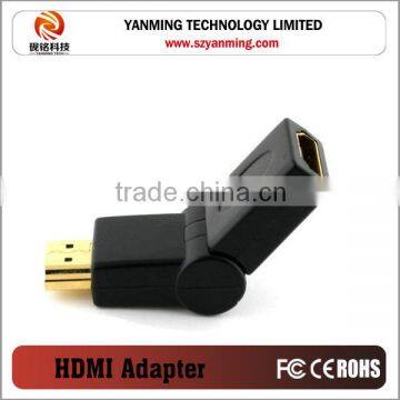 180 Degree Hdmi Adapter Rotable Hdmi Adapter Male to Female photo-2