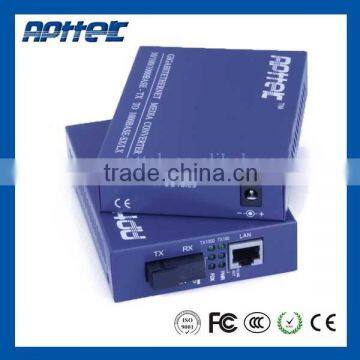 40 Km Light ning 1000M dual fiber industrial media converter