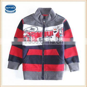 18M-6Y (A5468D# navy red) Nova kids coats frozen jackets high quality cotton winter boys zipper top