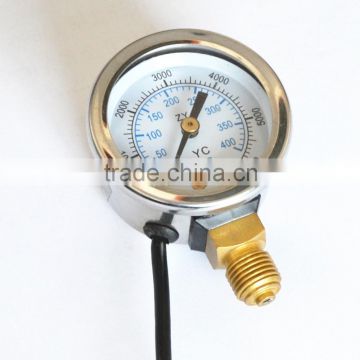 pressure gauge; air compressor pressure gauge